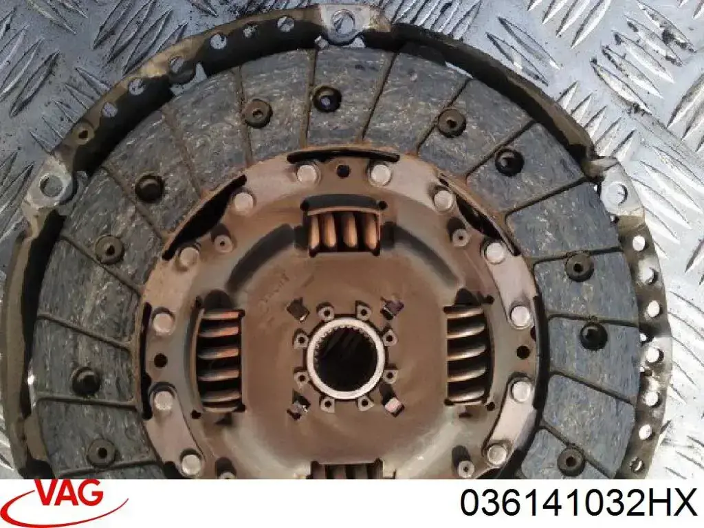 Do koszyka 036141032HX VAG Tarcza sprzęgła