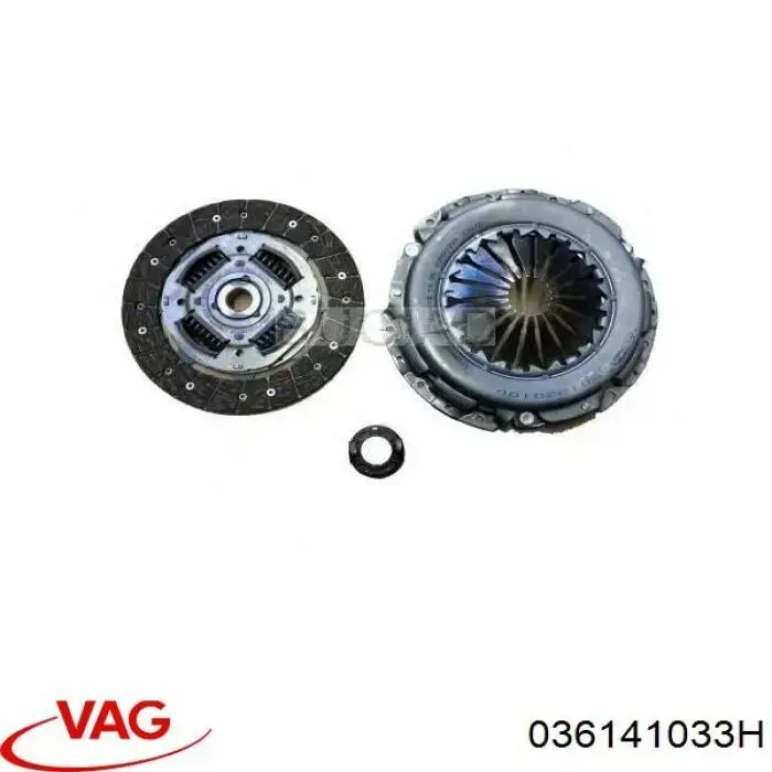 Do koszyka 036141033H VAG Tarcza sprzęgła