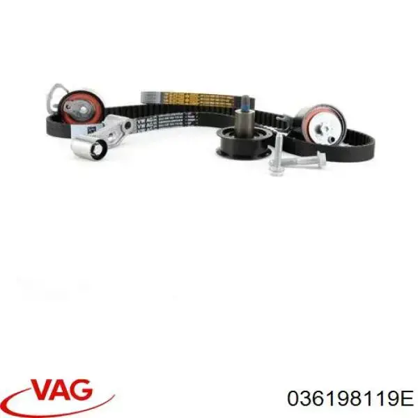 Do koszyka 036198119E VAG Pasek rozrządu, zestaw