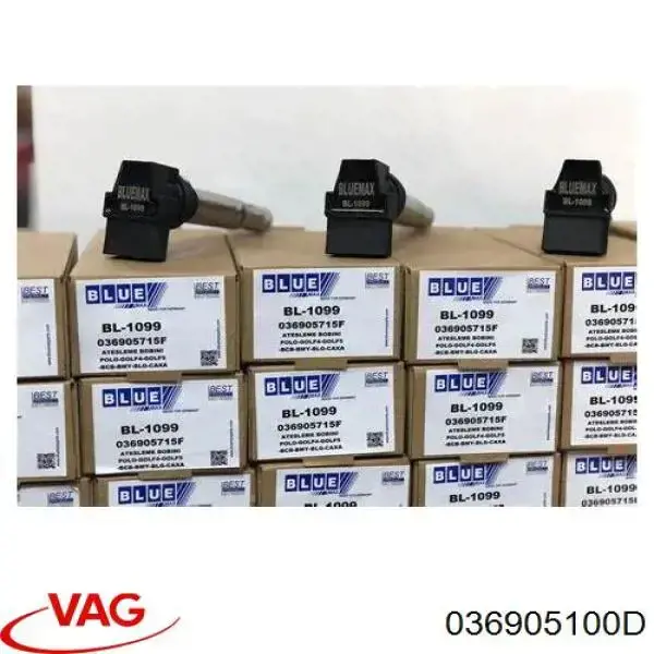 Cewka zapłonowa VAG 036905100D cena, od 27,91 USD