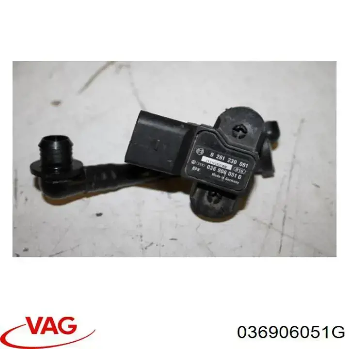 Czujnik ciśnienia w kolektorze ssącym, MAP 036906051G VAG