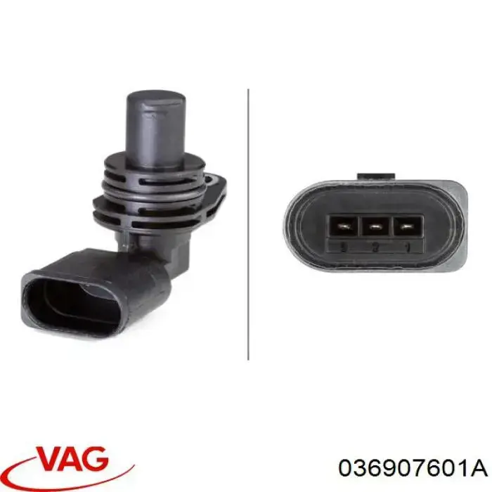 Do koszyka 036907601A VAG Czujnik położenia wałka rozrządu