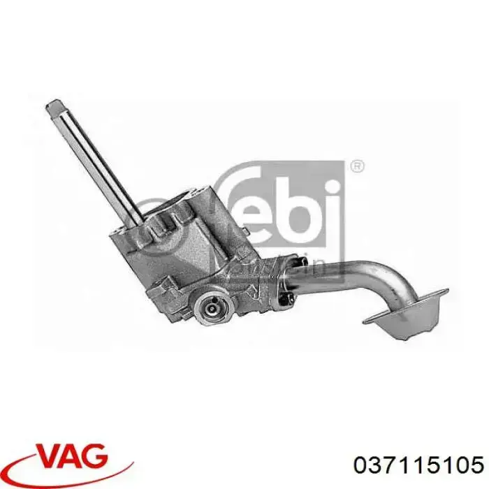 Pompa oleju VAG 037115105 cena, od 74,38 USD