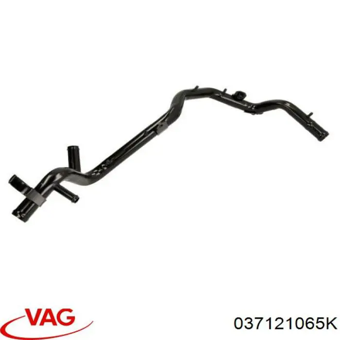 Przewód (króciec) układu chłodzenia 037121065K VAG