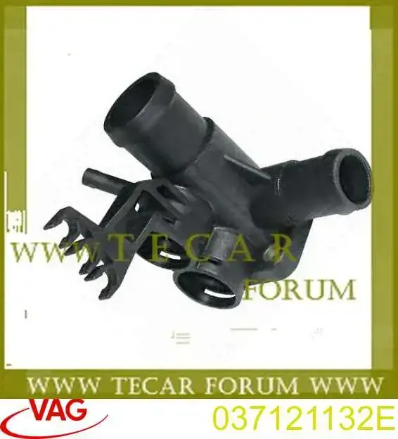Kołnierz układu chłodzenia (trójnik) VAG 037121132E cena, od 7,16 USD