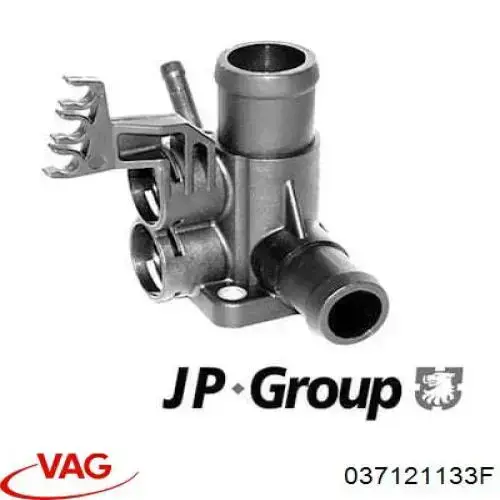 Do koszyka 037121133F VAG Kołnierz układu chłodzenia (trójnik)