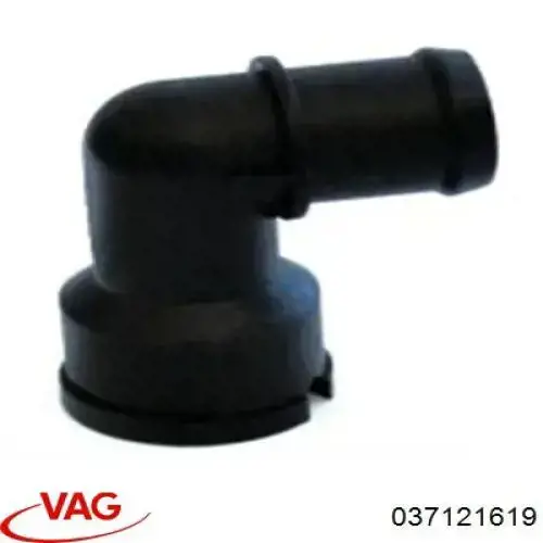 037121619 VAG Kołnierz układu chłodzenia (trójnik)