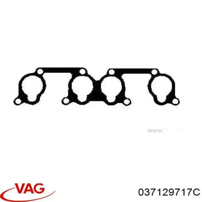 037129717C VAG Uszczelka kolektora ssącego