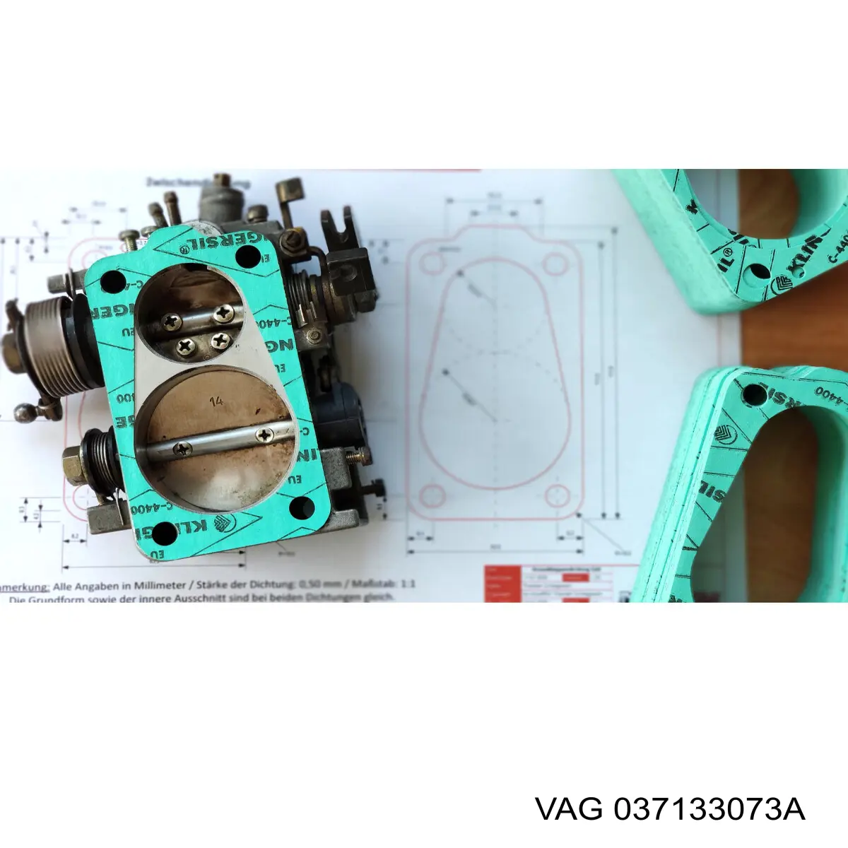 Uszczelka przepustnicy VAG 037133073A cena, od 5,99 USD