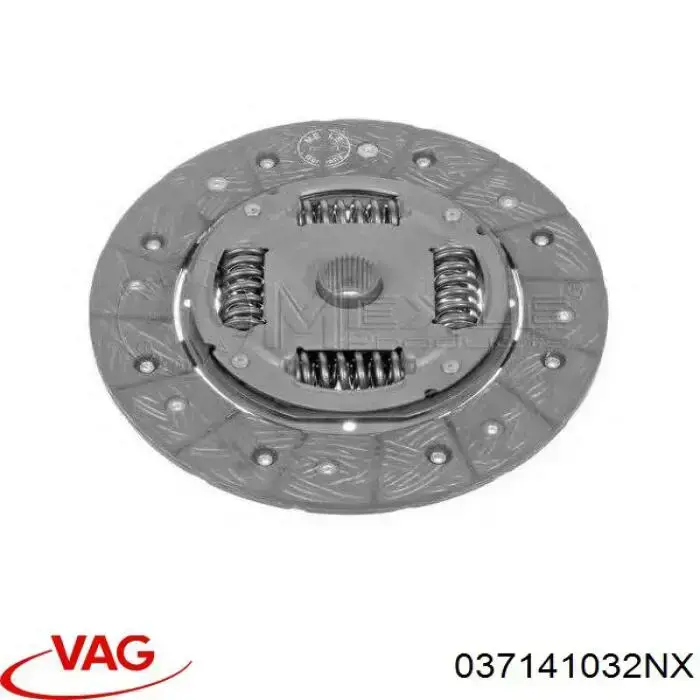 Tarcza sprzęgła VAG 037141032NX cena, od 46,24 USD