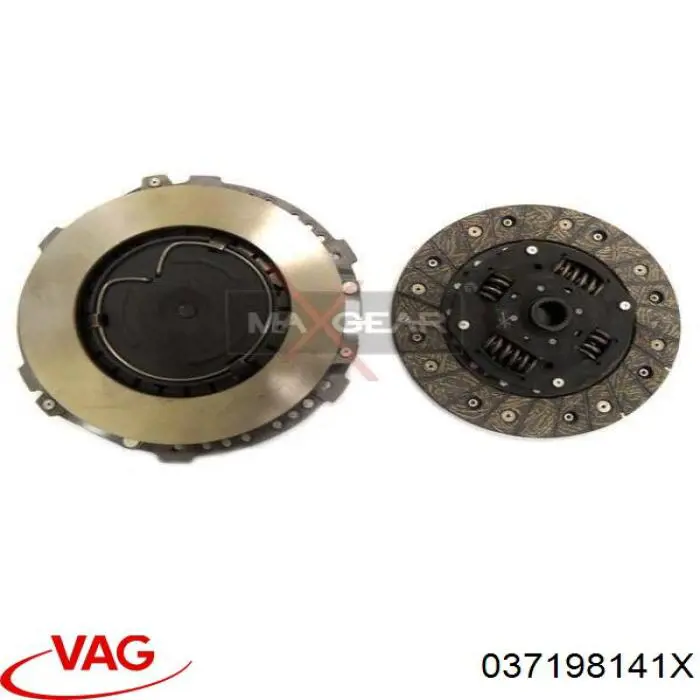Do koszyka 037198141X VAG Zestaw sprzęgła (3 części)