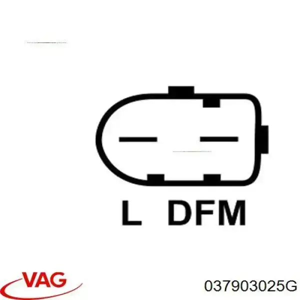 Alternator 037903025G VAG