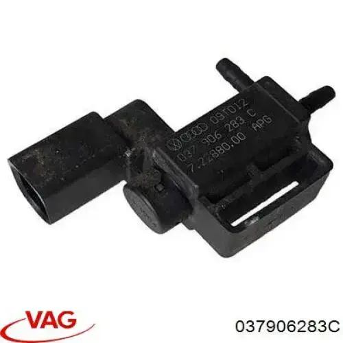 Zawór-przełącznik regulatora klap kolektora ssącego VAG 037906283C cena, od 32,62 USD