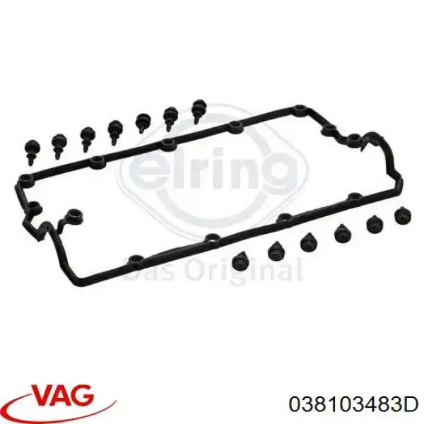 038103483D VAG Uszczelka pokrywy zaworowej silnika