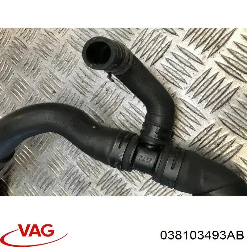 Do koszyka 038103493AB VAG Króciec wentylacji kadłuba (separatora oleju)