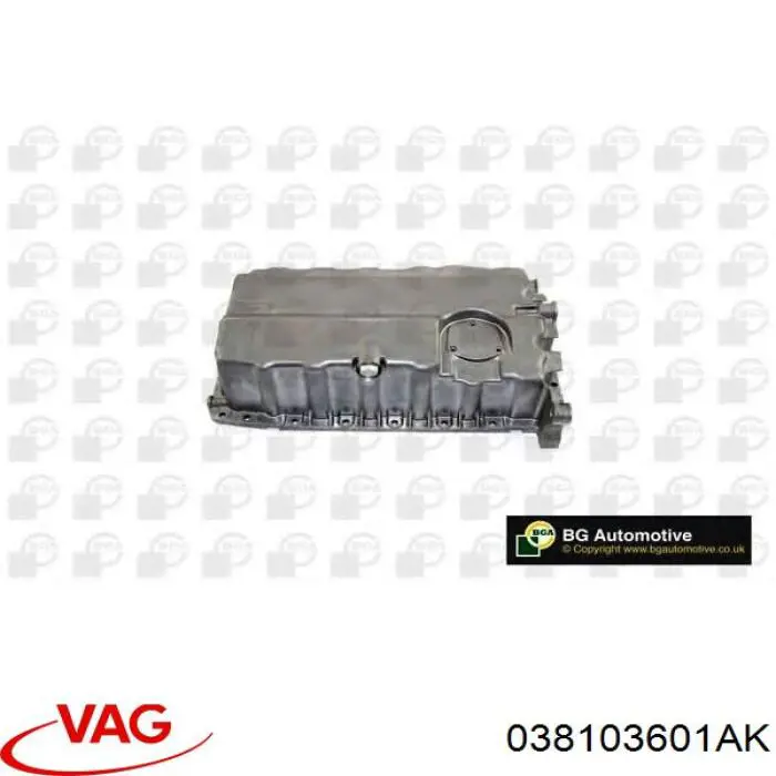 Miska olejowa silnika 038103601AK VAG