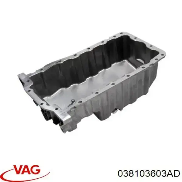 Miska olejowa silnika VAG 038103603AD cena, od 104,11 USD