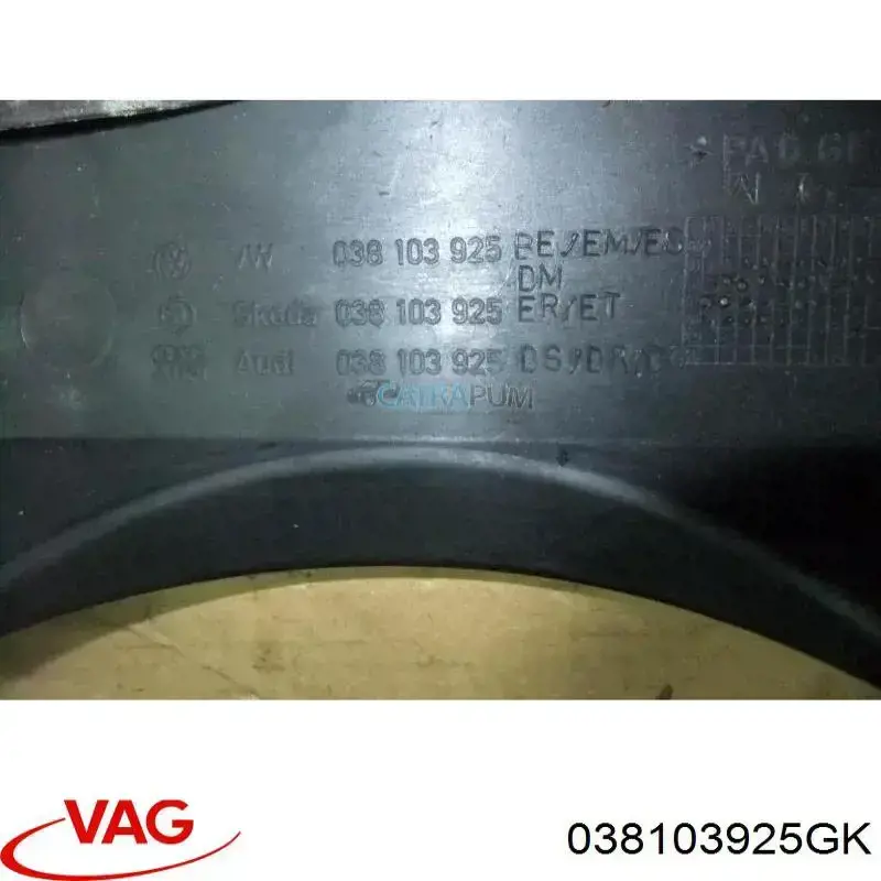 Pokrywa silnika dekoracyjna do Volkswagen Passat B5 3B3