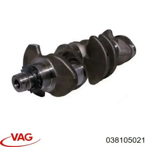 038105021 VAG Wał korbowy silnika