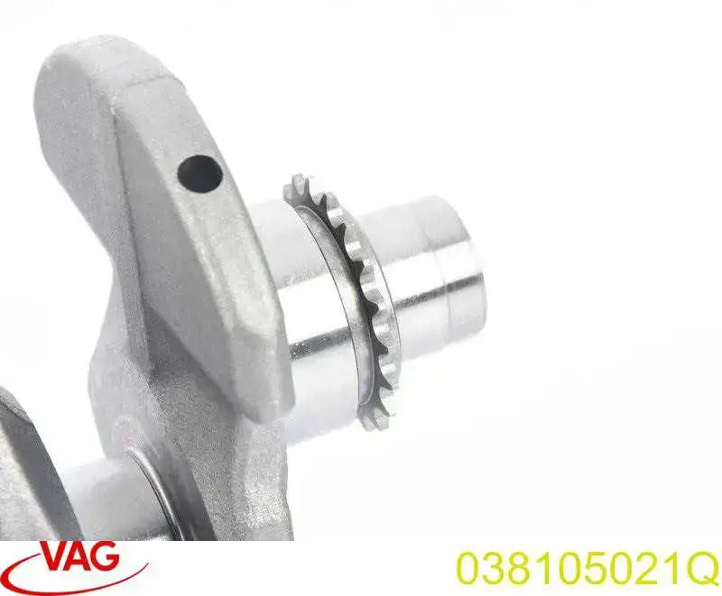 038105021Q VAG Wał korbowy silnika