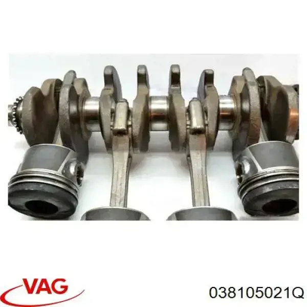 Do koszyka 038105021Q VAG Wał korbowy silnika
