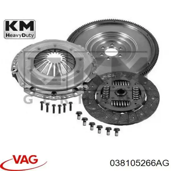 Do koszyka 038105266AG VAG Koło zamachowe silnika