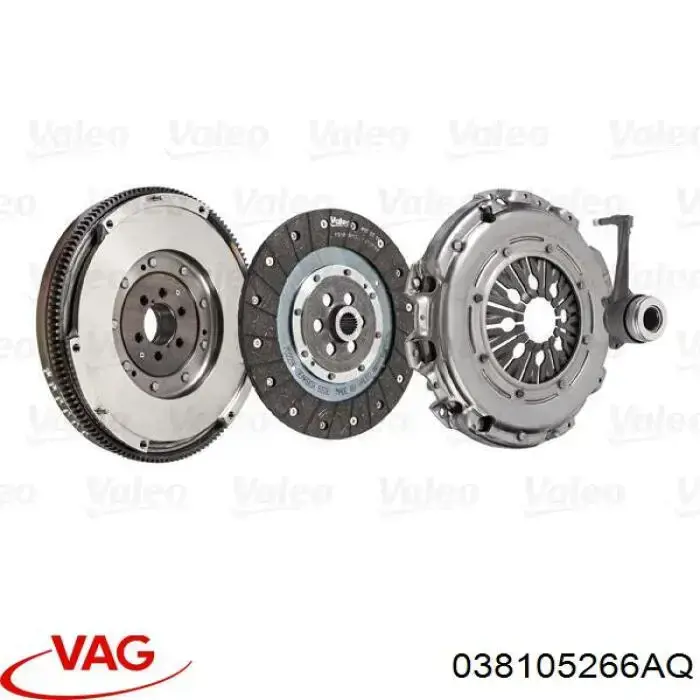 Koło zamachowe silnika VAG 038105266AQ