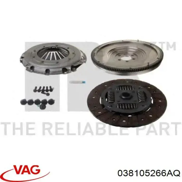 Do koszyka 038105266AQ VAG Koło zamachowe silnika