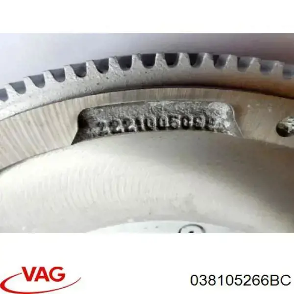 Koło zamachowe silnika 038105266BC VAG