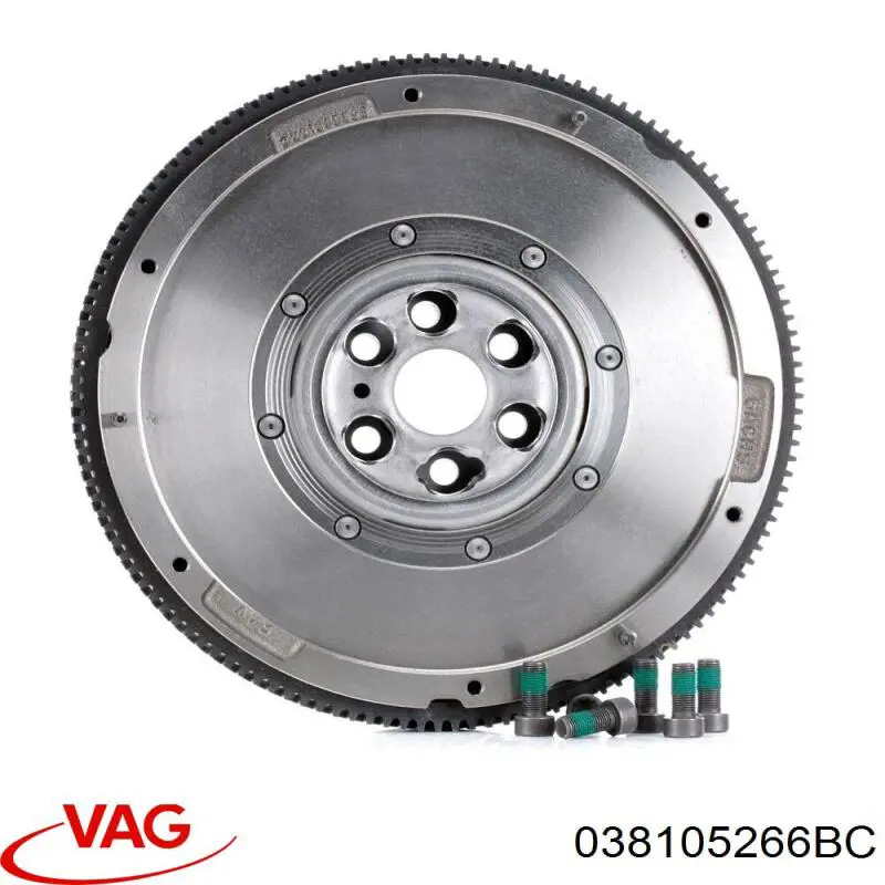Koło zamachowe silnika VAG 038105266BC cena, od 189,74 USD