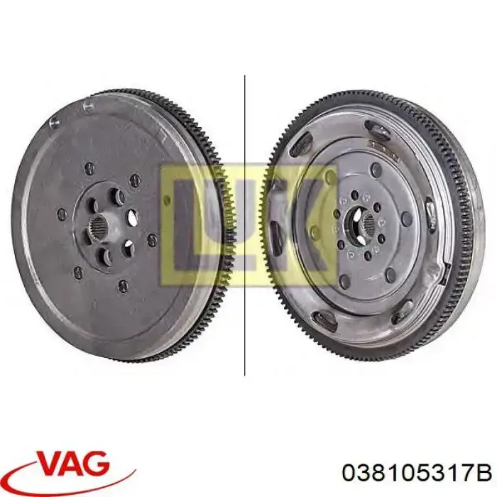 038105317B VAG Koło zamachowe silnika
