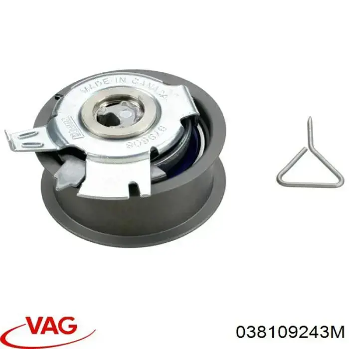 038109243M VAG Rolka napinacza paska rozrządu