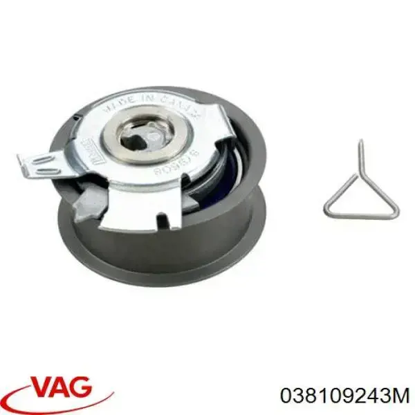 Rolka napinacza paska rozrządu VAG 038109243M cena, od 64,76 USD