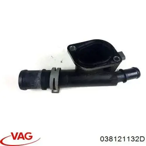 Kołnierz układu chłodzenia (trójnik) VAG 038121132D cena, od 10,34 USD