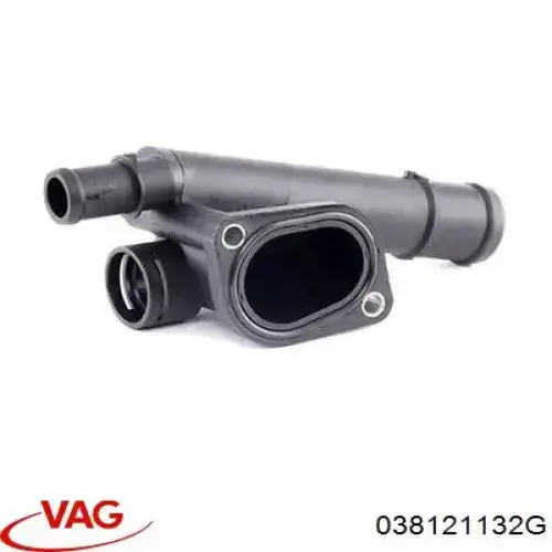 Kołnierz układu chłodzenia (trójnik) VAG 038121132G cena, od 42,29 USD