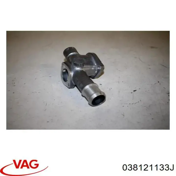Kołnierz układu chłodzenia (trójnik) VAG 038121133J cena, od 32,73 USD