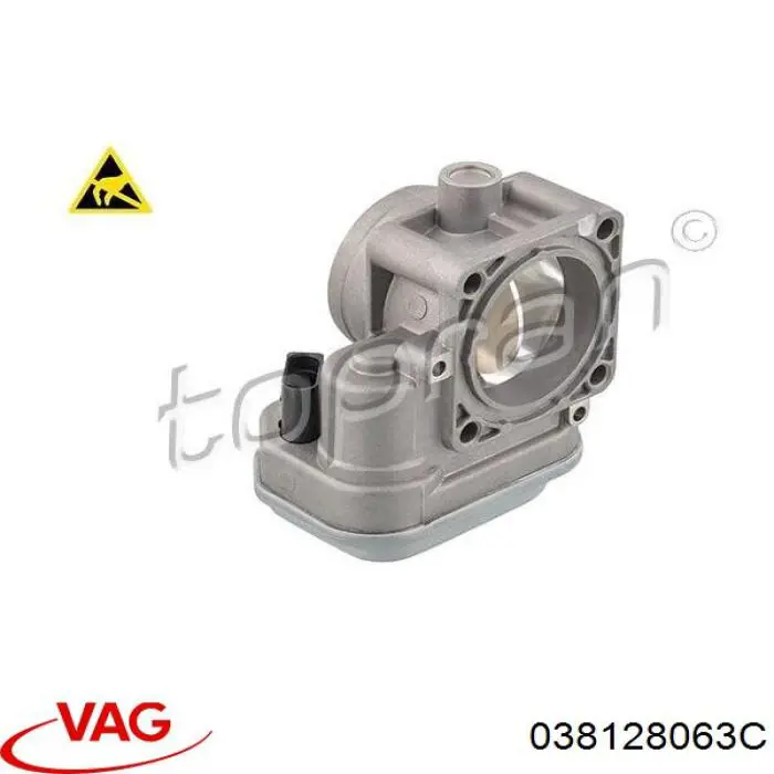 Przepustnica, komplet VAG 038128063C cena, od 83,76 USD
