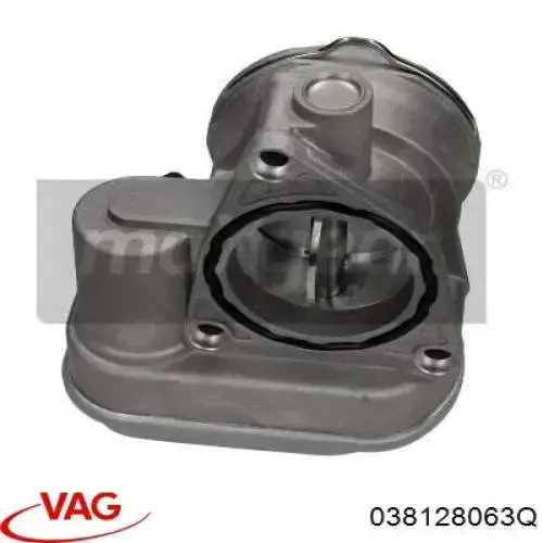 Przepustnica, komplet VAG 038128063Q