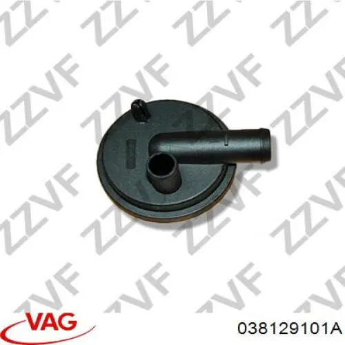 Zawór PCV odpowietrzający silnik VAG 038129101A cena, od 14,96 USD