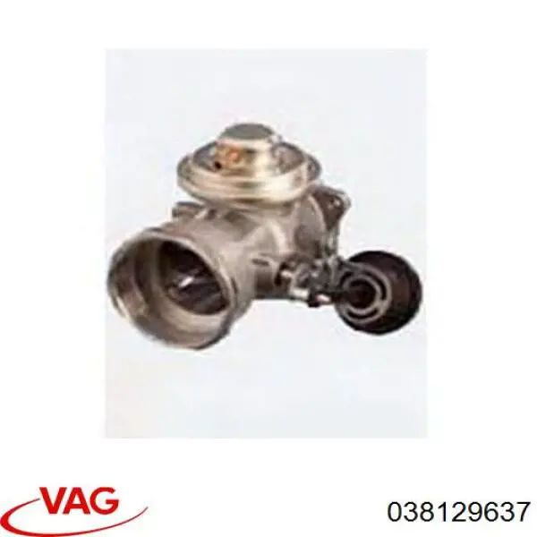 Zawór recyrkulacji spalin EGR VAG 038129637 cena, od 51,13 USD