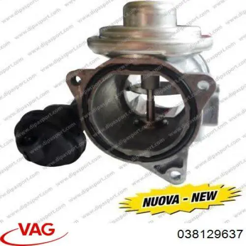 Zawór recyrkulacji spalin EGR 038129637 VAG