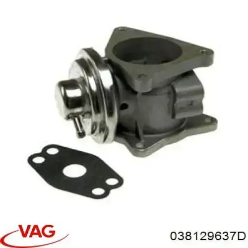 Zawór recyrkulacji spalin EGR VAG 038129637D cena, od 51,28 USD
