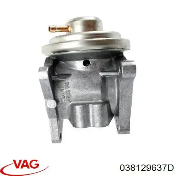 Do koszyka 038129637D VAG Zawór recyrkulacji spalin EGR