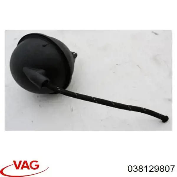 Do koszyka 038129807 VAG Zbiornik podciśnienia (tłumik)