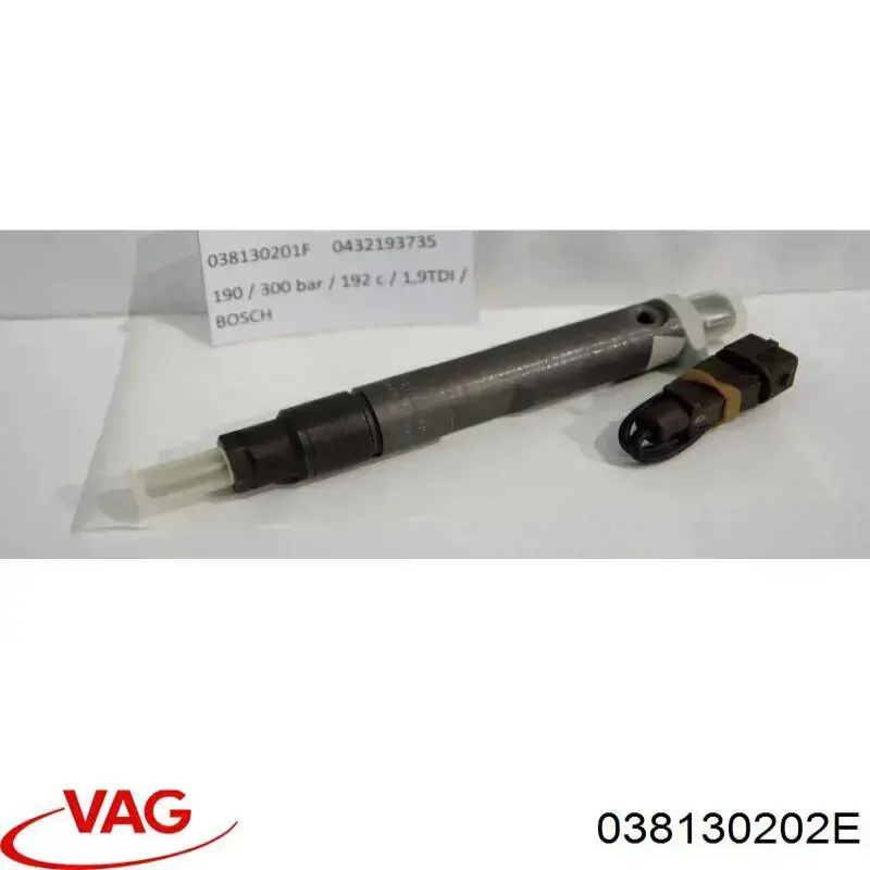 038130202E VAG Wtryskiwacz paliwa