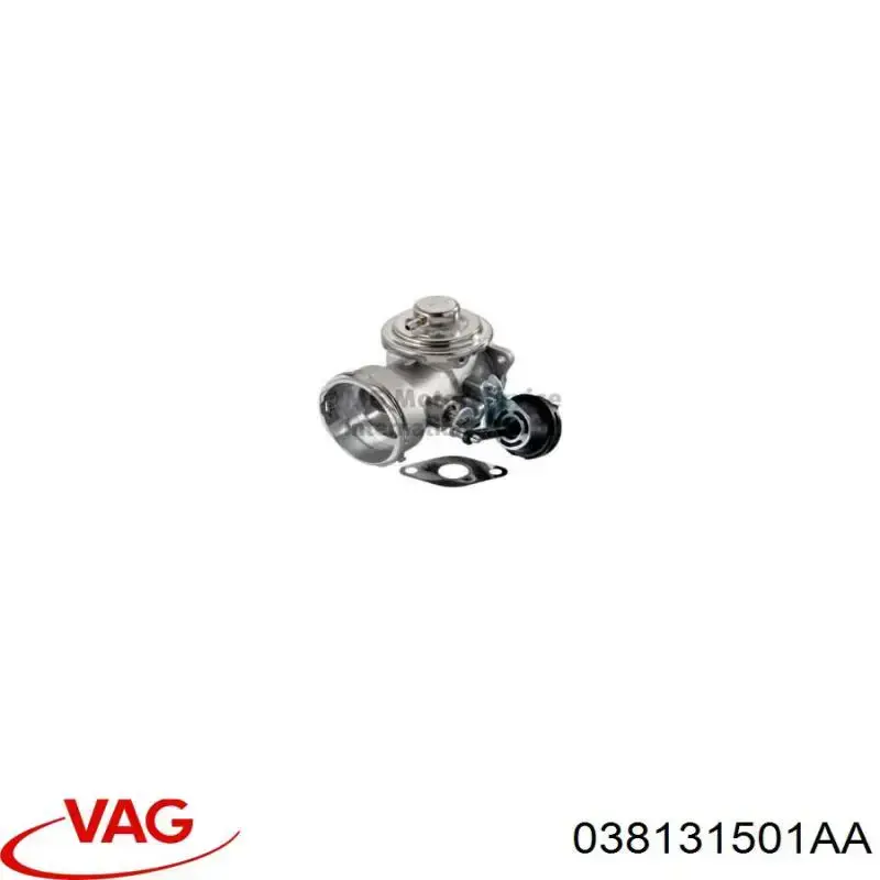 Do koszyka 038131501AA VAG Zawór recyrkulacji spalin EGR