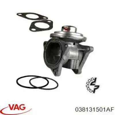 Zawór recyrkulacji spalin EGR 038131501AF VAG