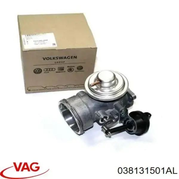 Do koszyka 038131501AL VAG Zawór recyrkulacji spalin EGR