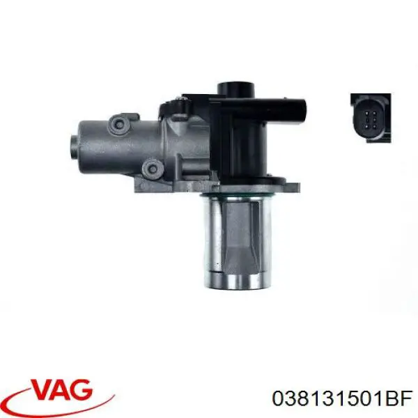 Zawór recyrkulacji spalin EGR VAG 038131501BF cena, od 180,66 USD
