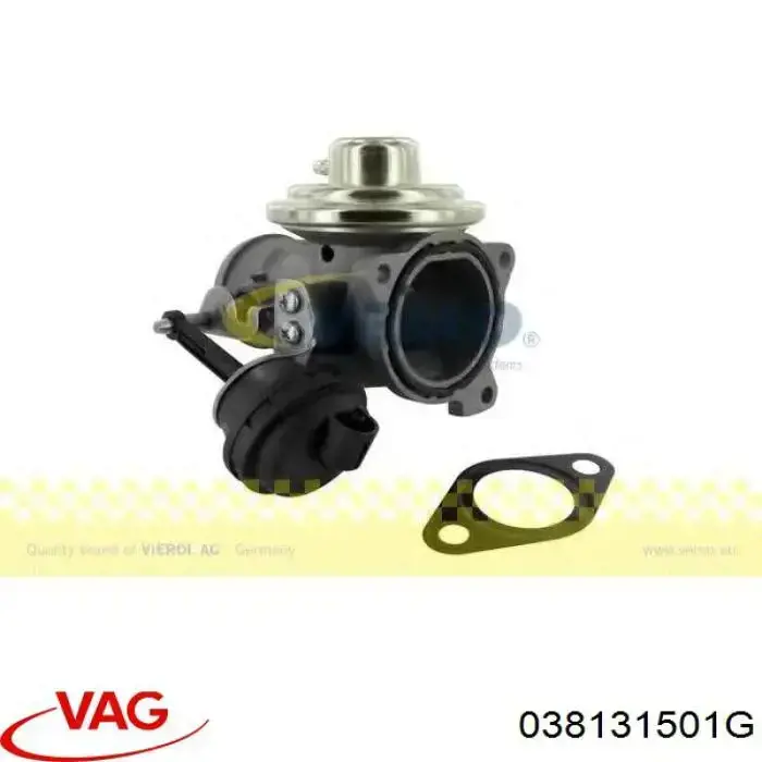 Do koszyka 038131501G VAG Zawór recyrkulacji spalin EGR